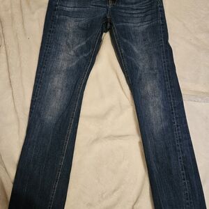 Stylish Indigo Straight Leg Jeans